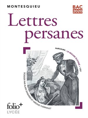 cover image of Lettres persanes